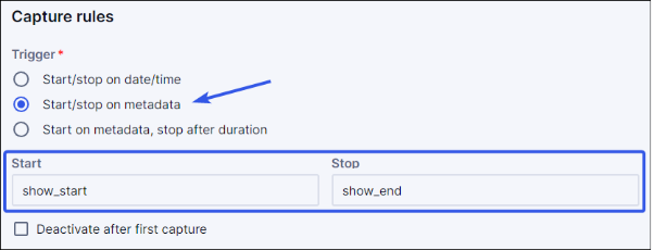Capture rules 2